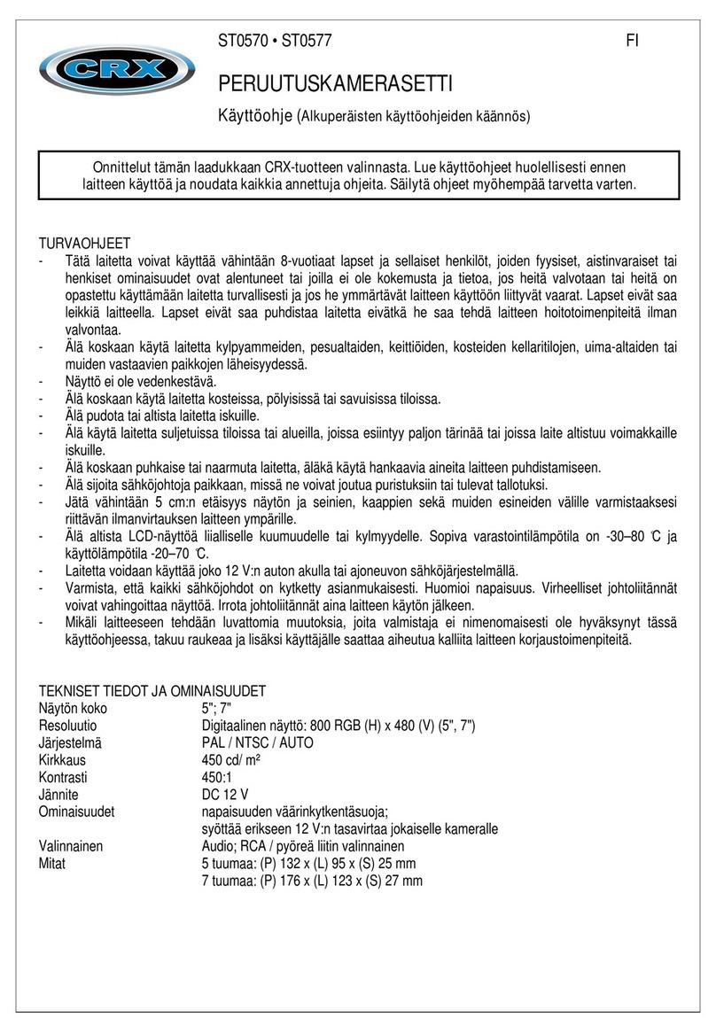 CRX ST0570 instruction manual