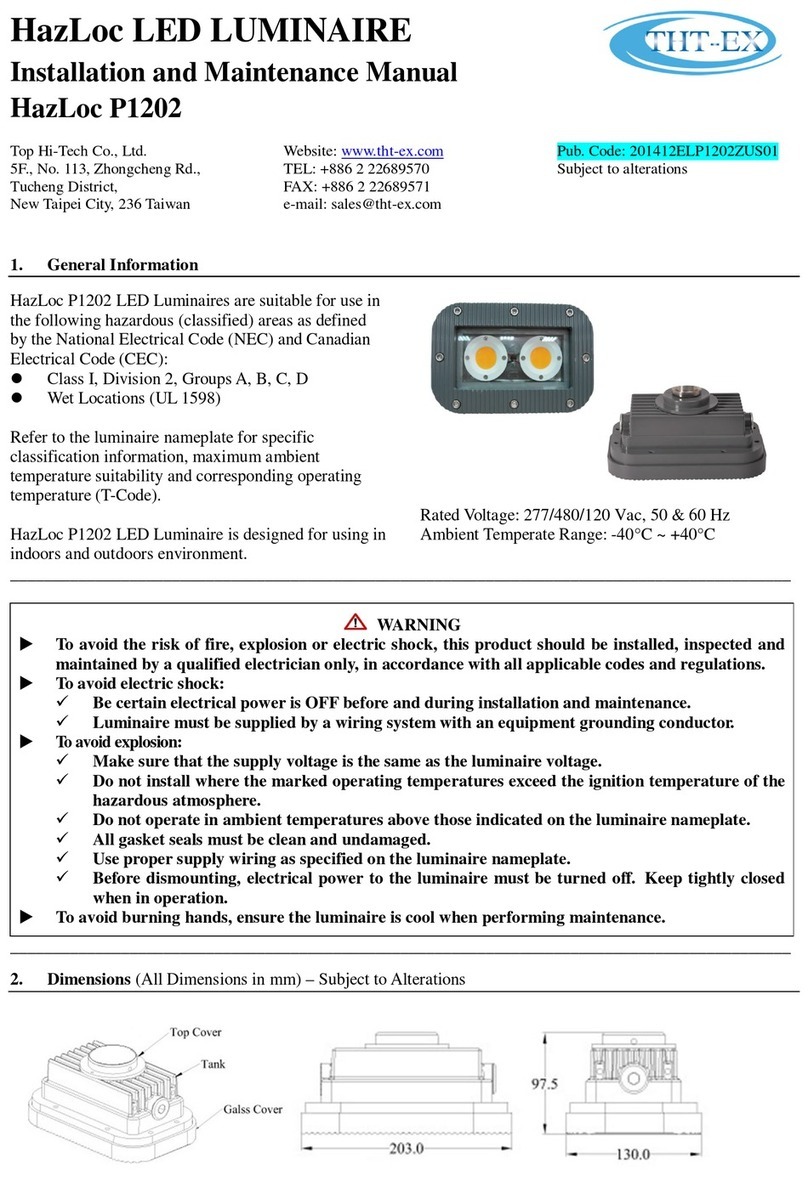 THT-EX HazLoc P1202 Manual