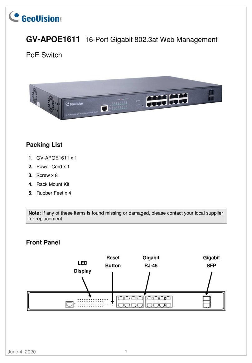 GeoVision GV-APOE1611 quick start guide