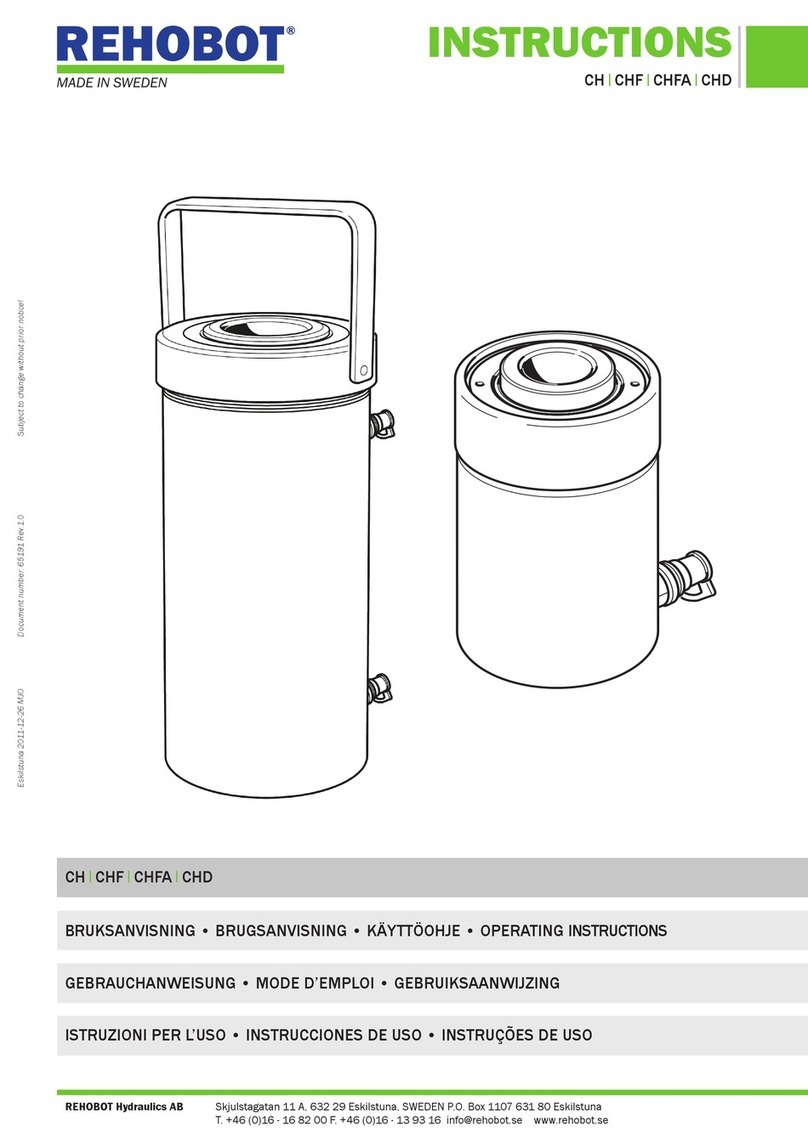 REHOBOT CH operating instructions