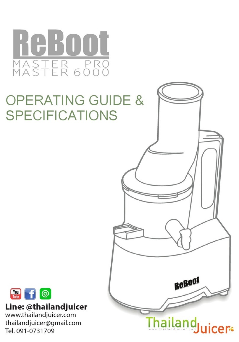 Reboot MASTER PRO operating guide