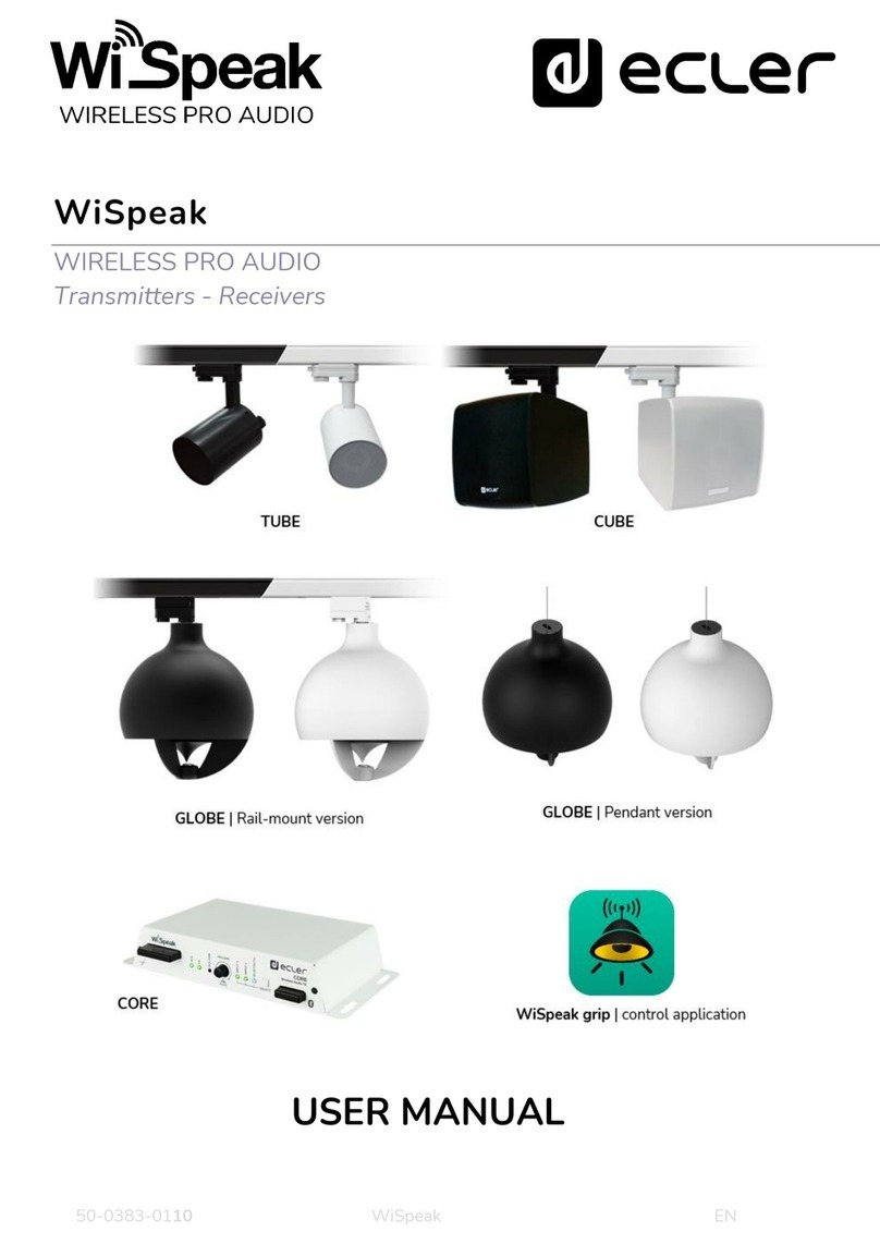 Ecler WiSpeak TUBE user manual