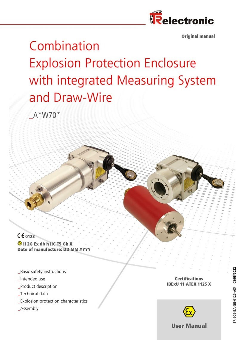 TR-Electronic A W70 Series Original manual TR-Electronic A W70 Series Original manual