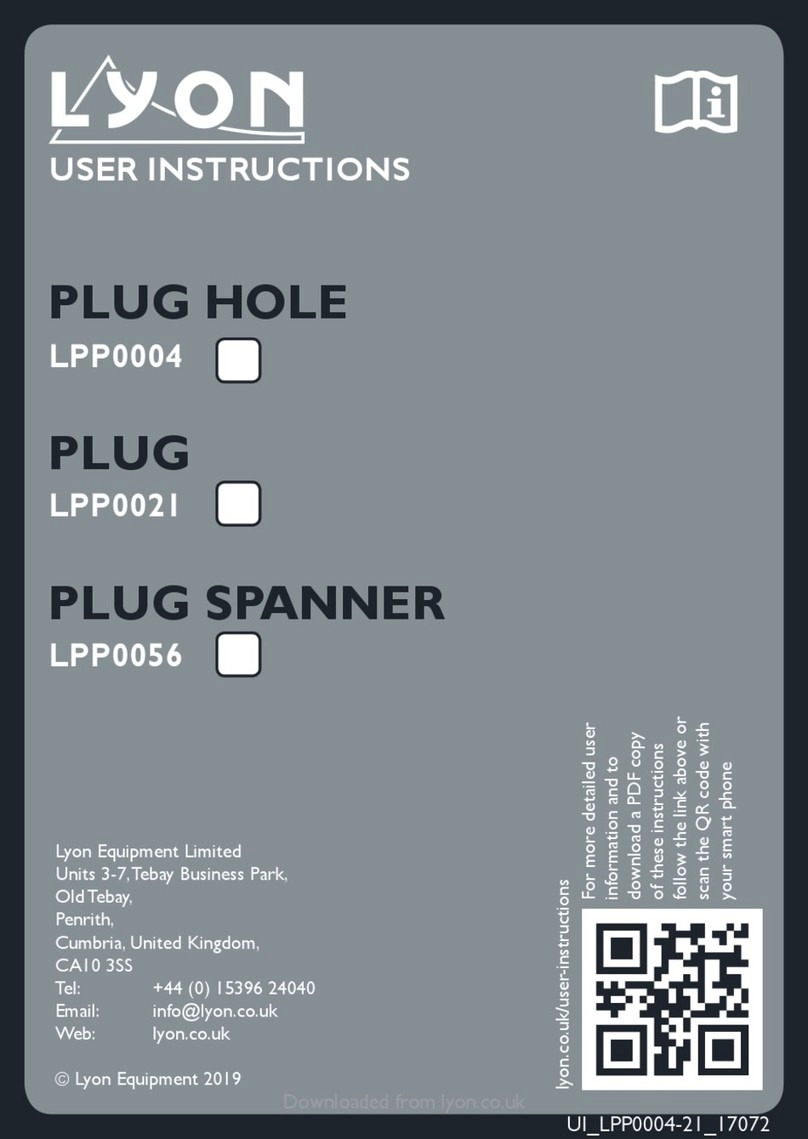 Lyon LPP0004 installation instructions