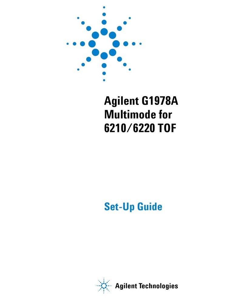 Agilent Technologies G1978A User manual Agilent Technologies G1978A User manual
