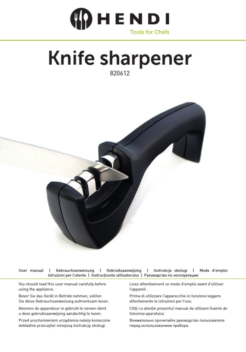 Hendi 820612 user manual