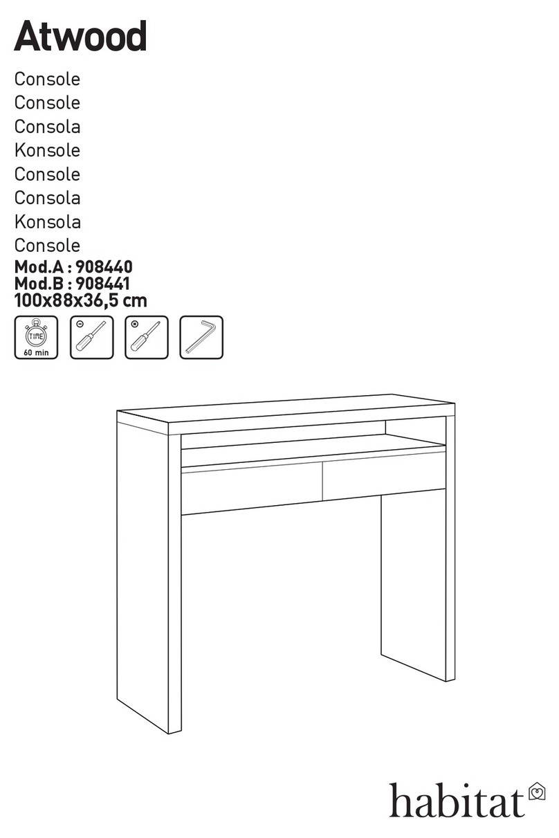 Habitat Atwood 908440 User manual Habitat Atwood 908440 User manual