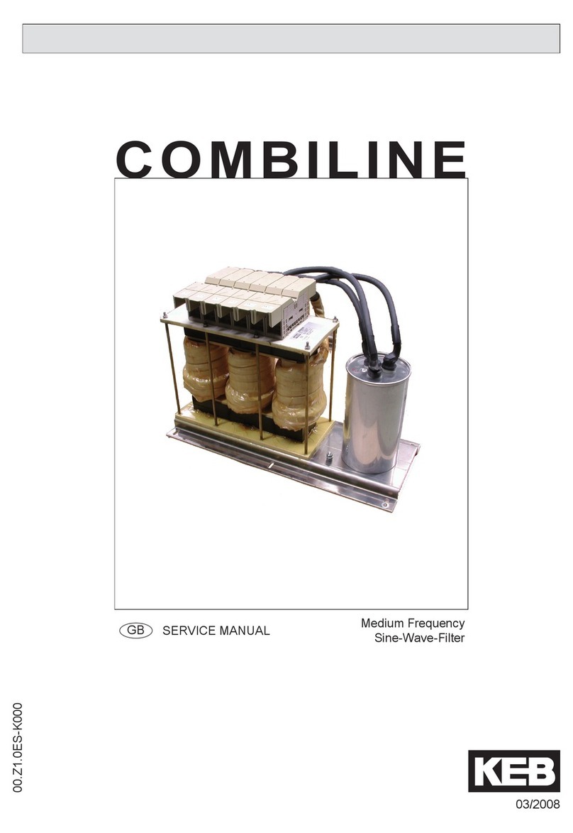 KEBCO COMBILINE Service manual