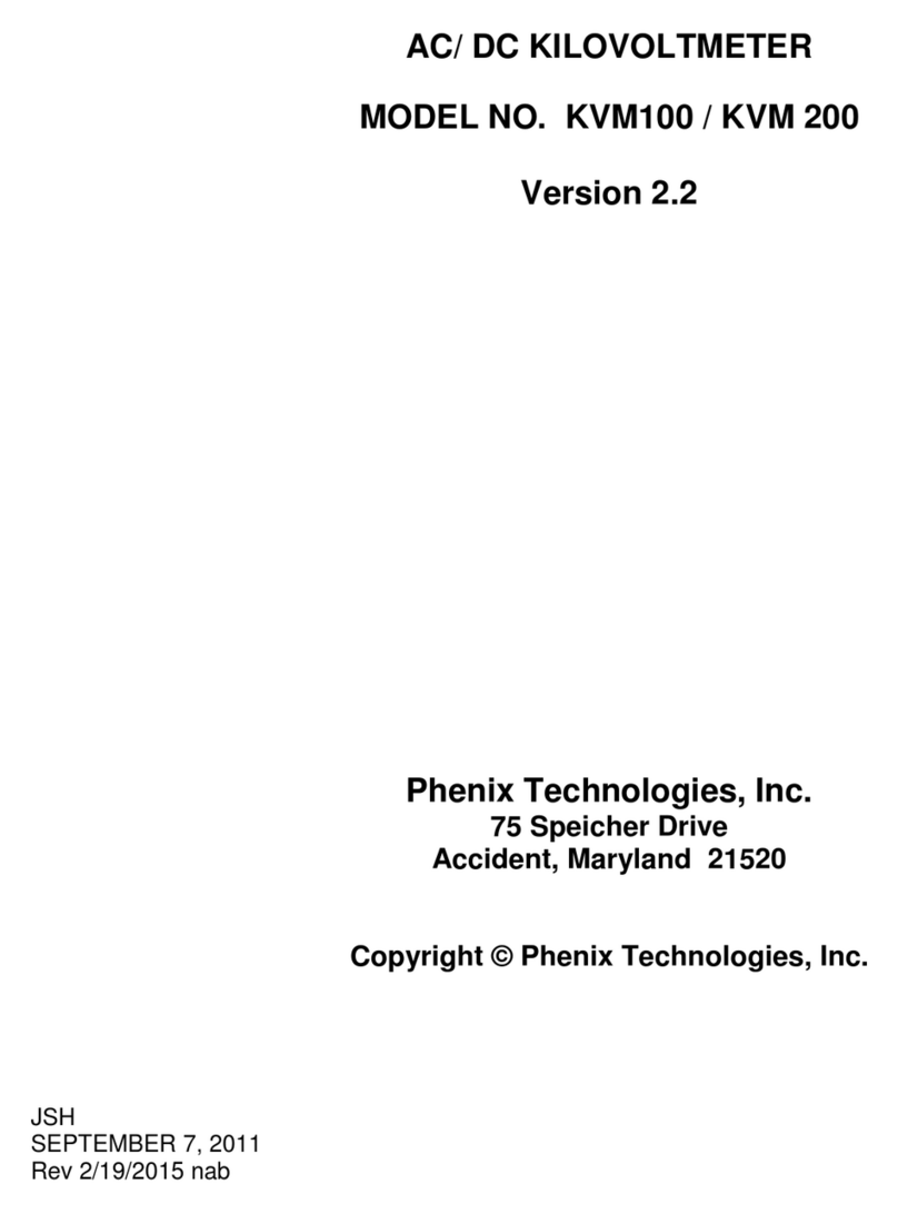 Phenix Technologies KVM100 User manual Phenix Technologies KVM100 User manual