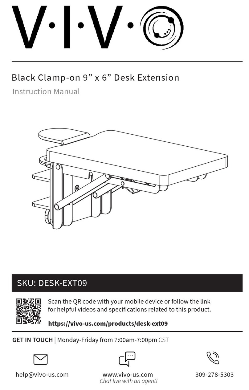 Vivo DESK-EXT09 instruction manual