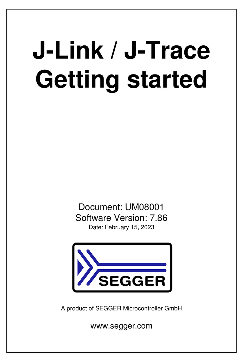Segger PGM-15347 Getting started