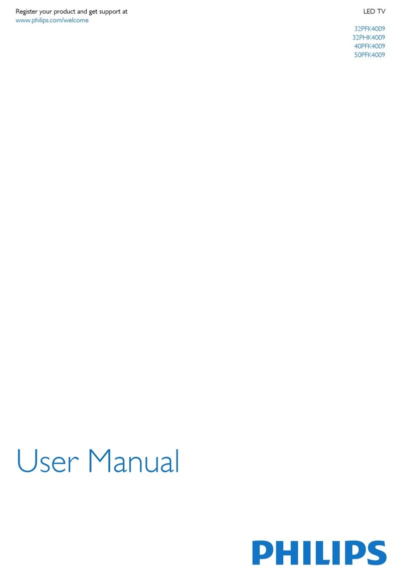 Philips 32PFK4009 User manual