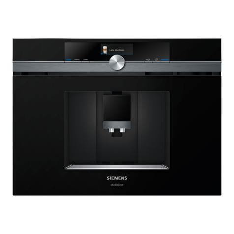 Siemens CT836LEB6W/08 User manual