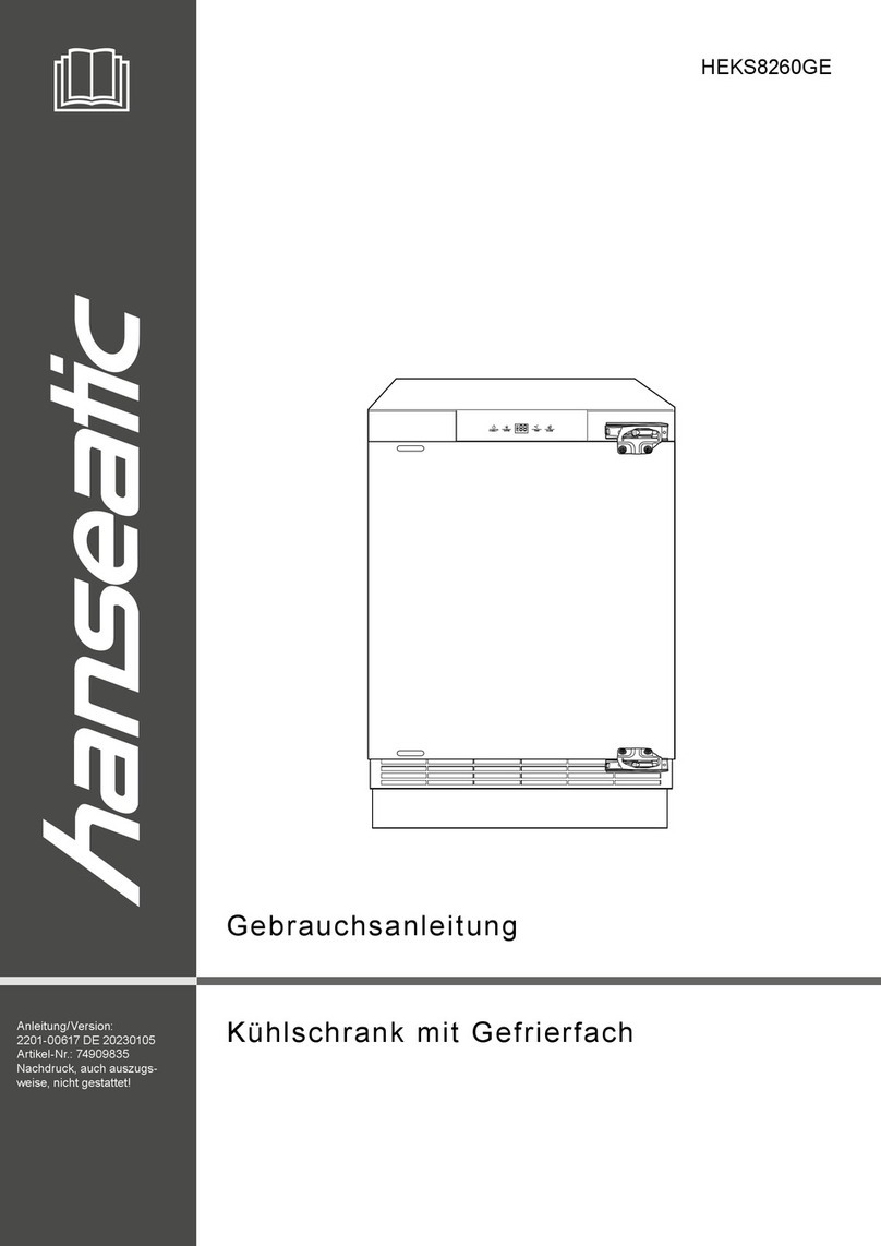 Hanseatic HEKS8260GE user manual Hanseatic HEKS8260GE user manual