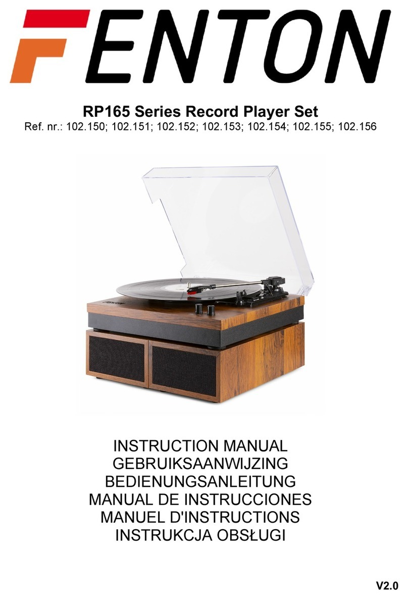 Fenton 102.156 instruction manual