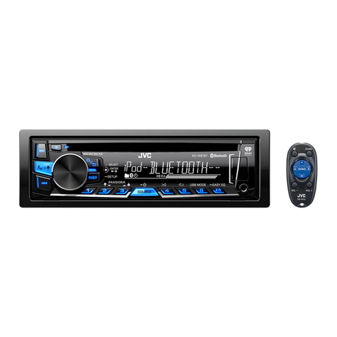JVC KD-SR81BT User manual