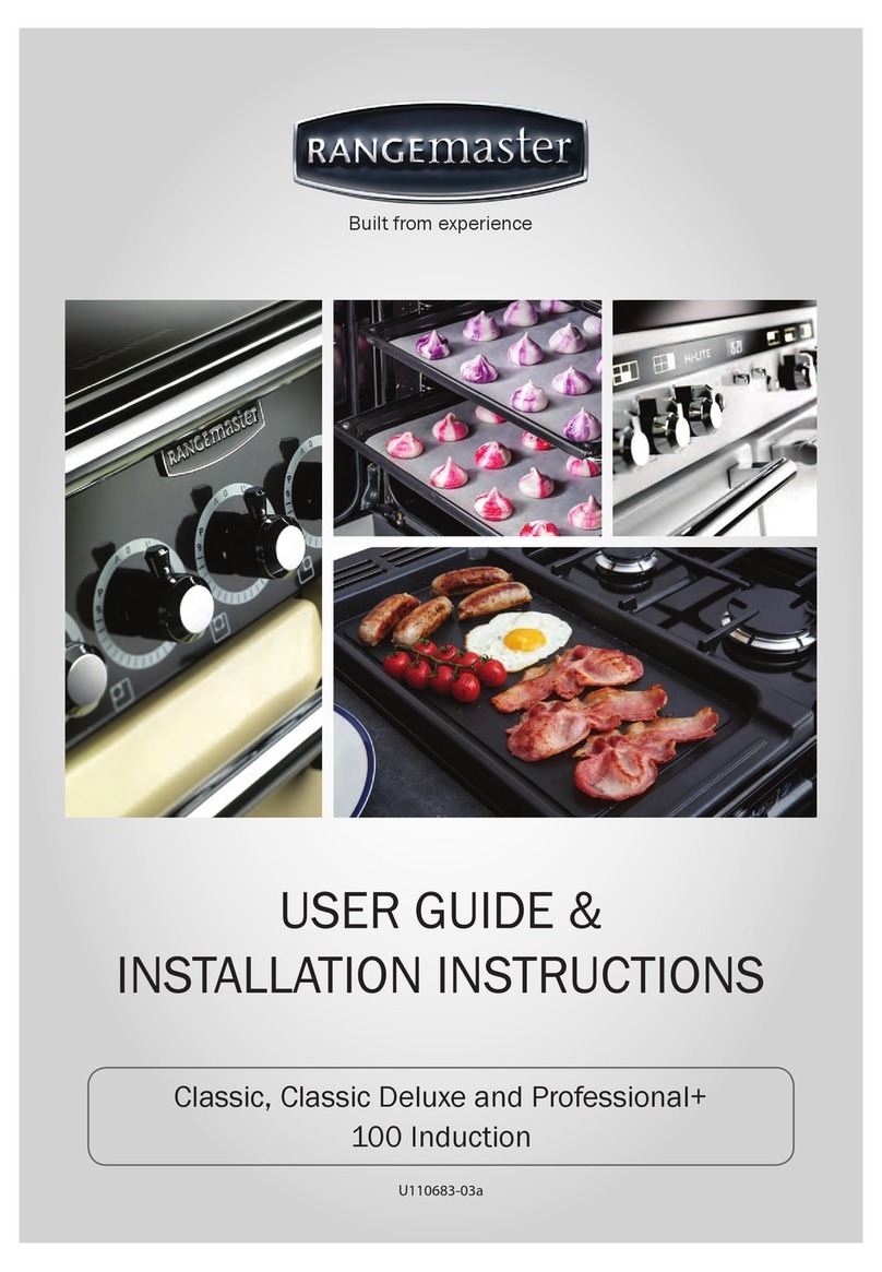 Range Master Classic 100 Induction Instruction Manual Range Master Classic 100 Induction Instruction Manual