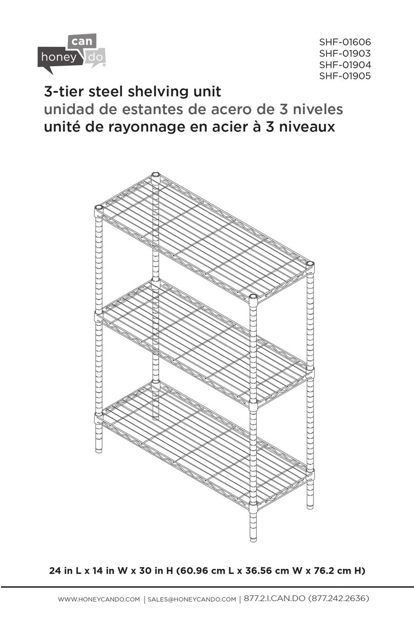 Honey Can Do SHF-01606 User manual