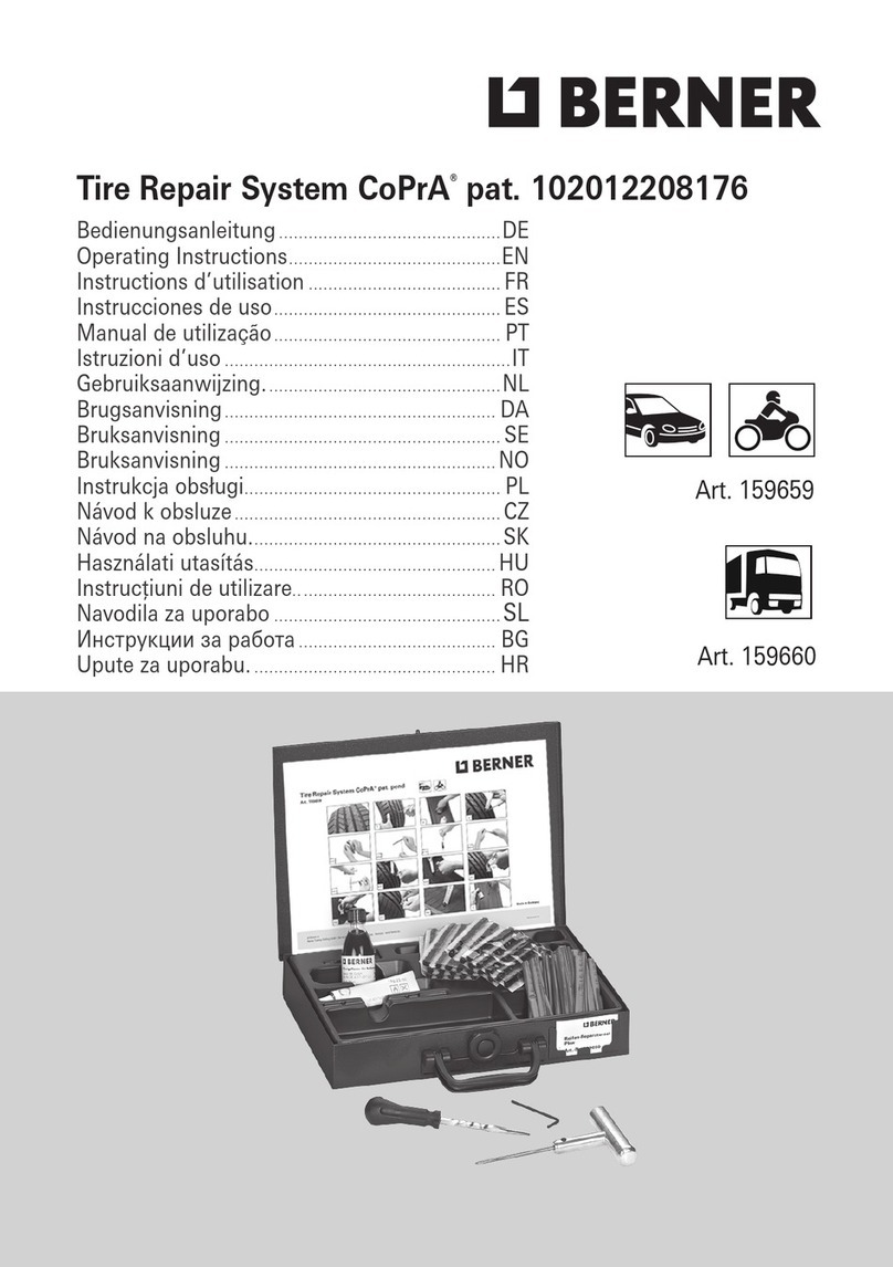 Berner CoPrA 102012208176 User manual