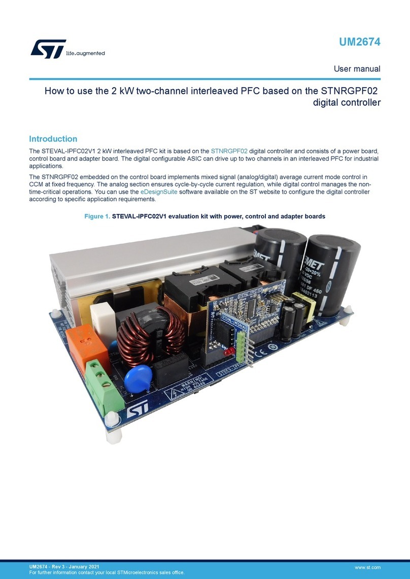 ST STEVAL-IPFC02V1 User manual