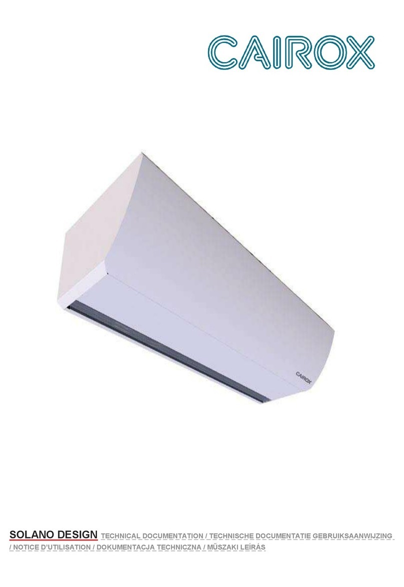 Cairox SOLANO W-100 Installation