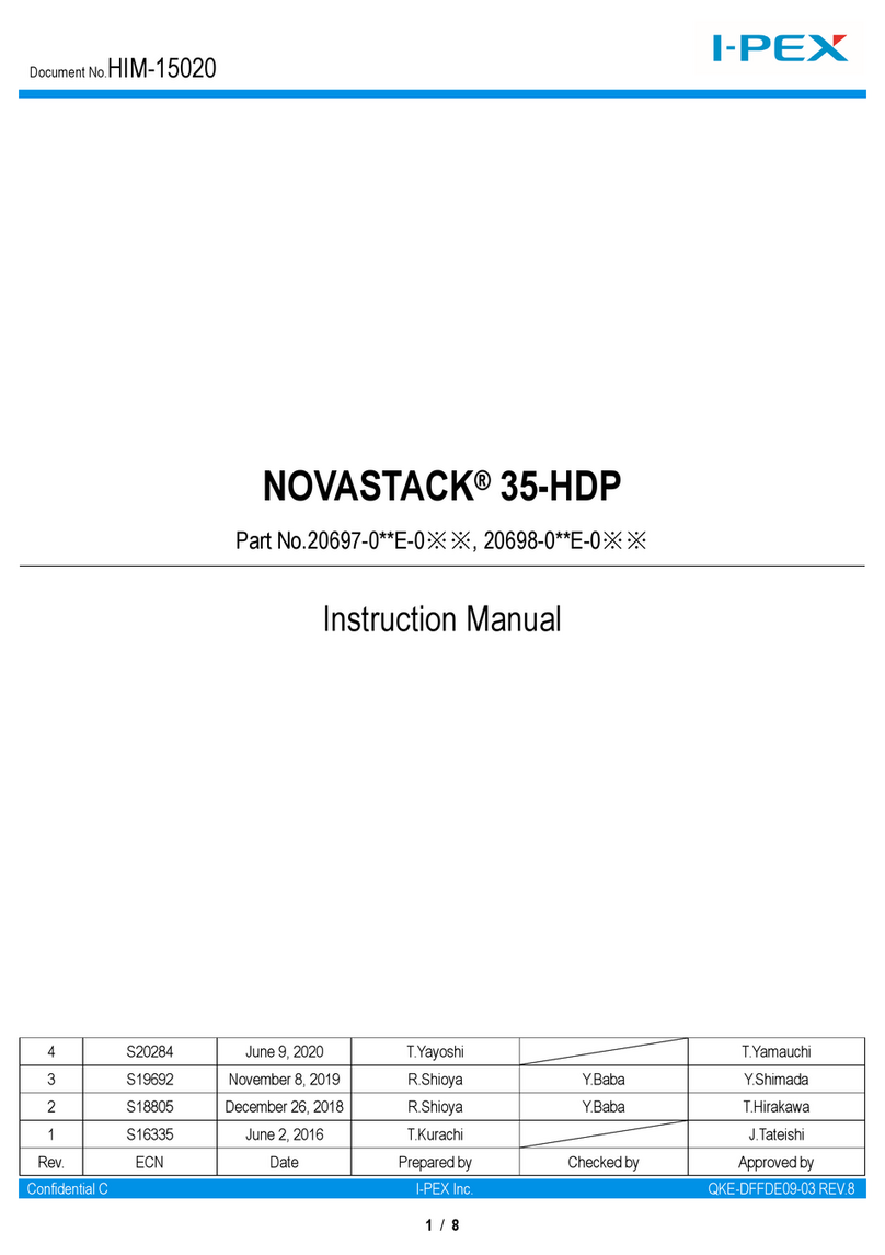 IPEX NOVASTACK 35-HDP User manual