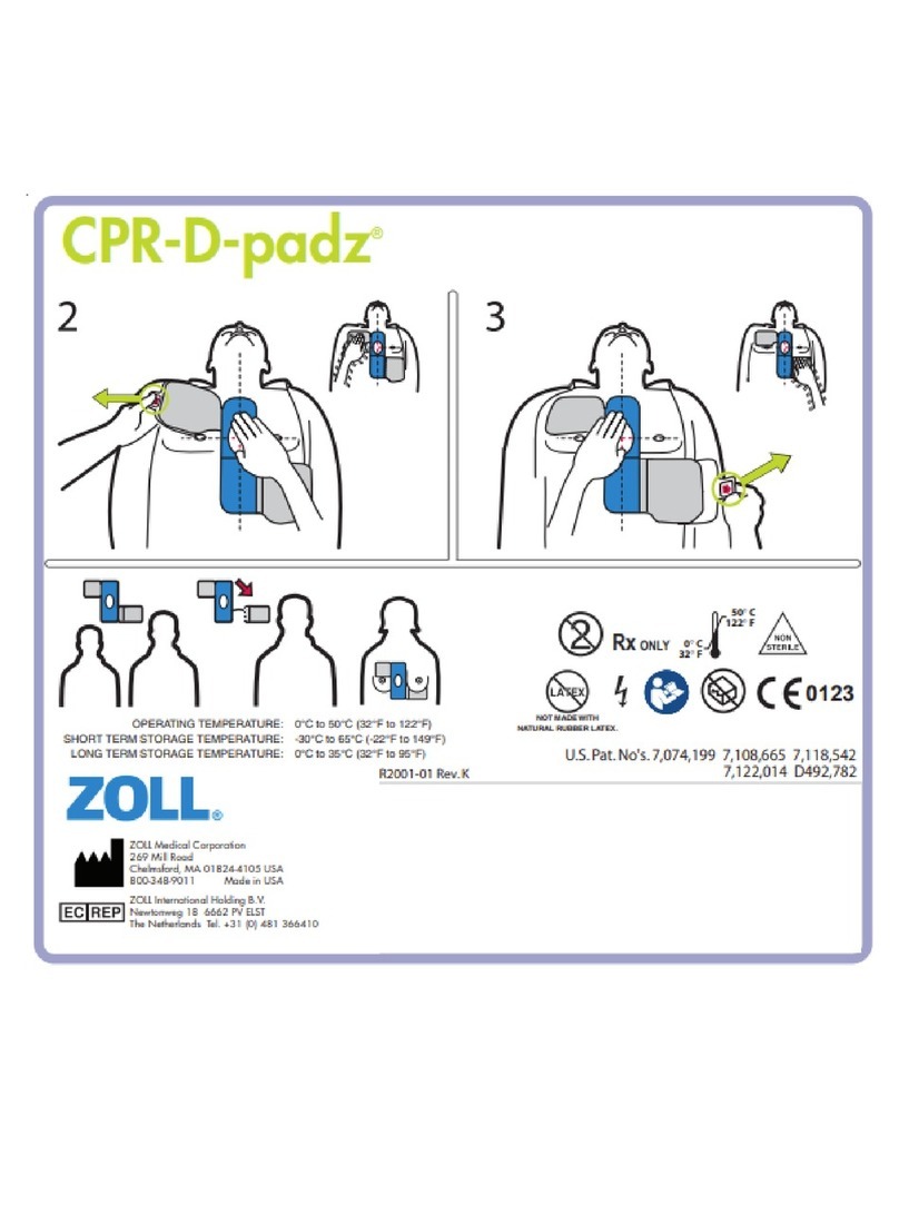 ZOLL CPR-D-padz quick start guide