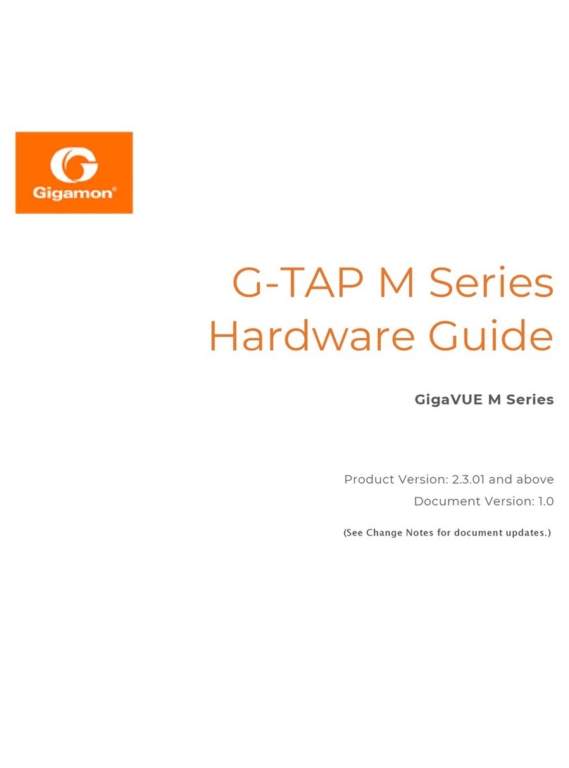 Gigamon G-TAP M Series Hardware guide