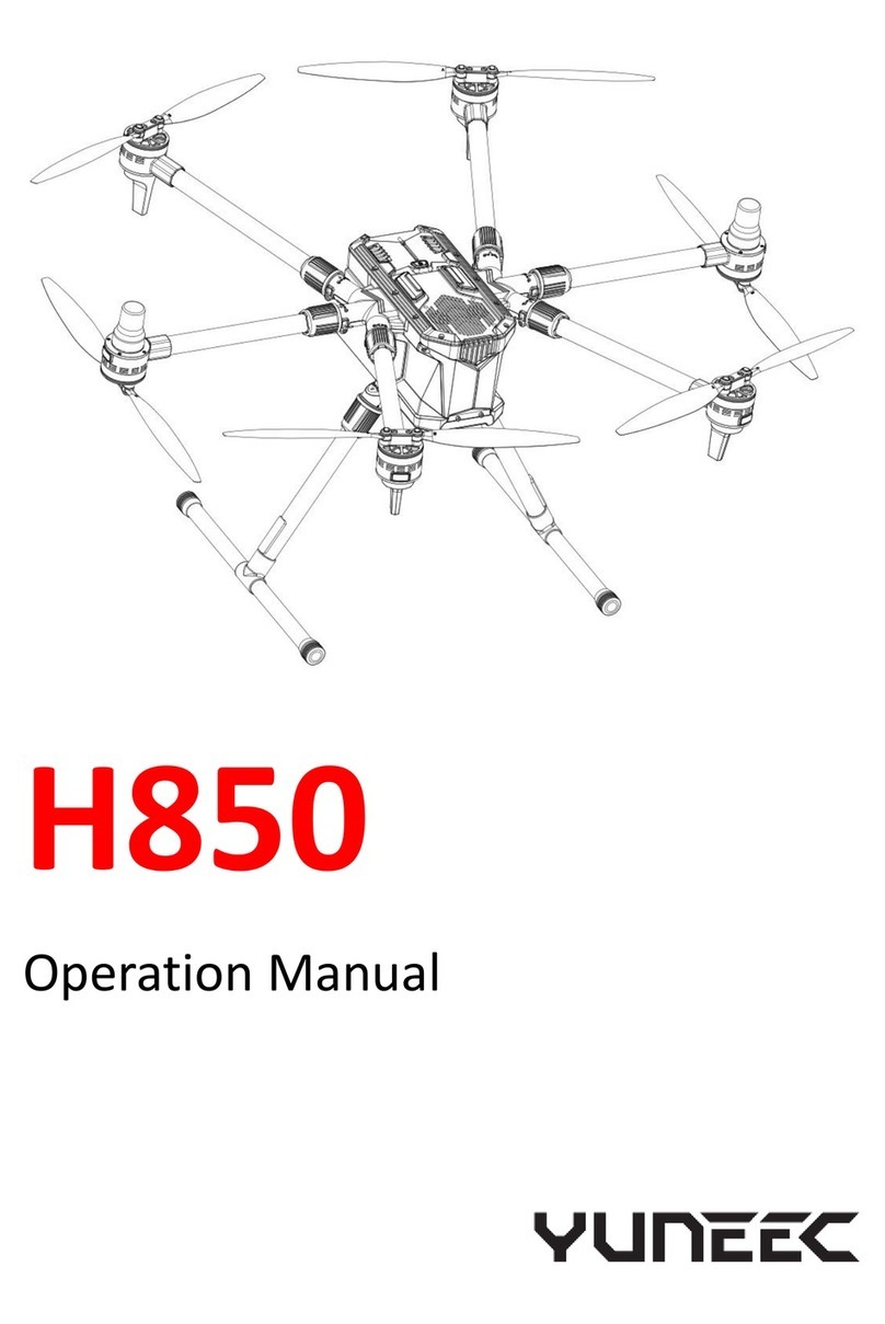 YUNEEC H850 Operation manual