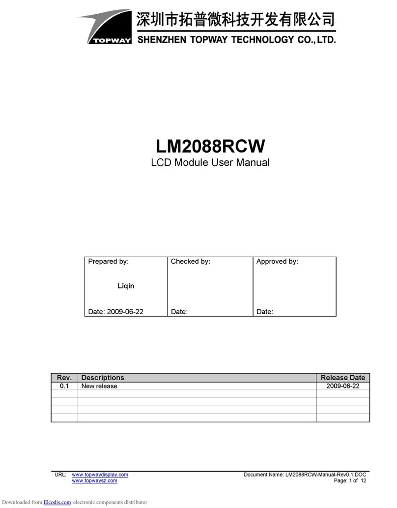 Topway LM2088RCW User manual