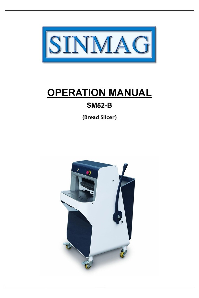 sinmag SM52-B Operation manual