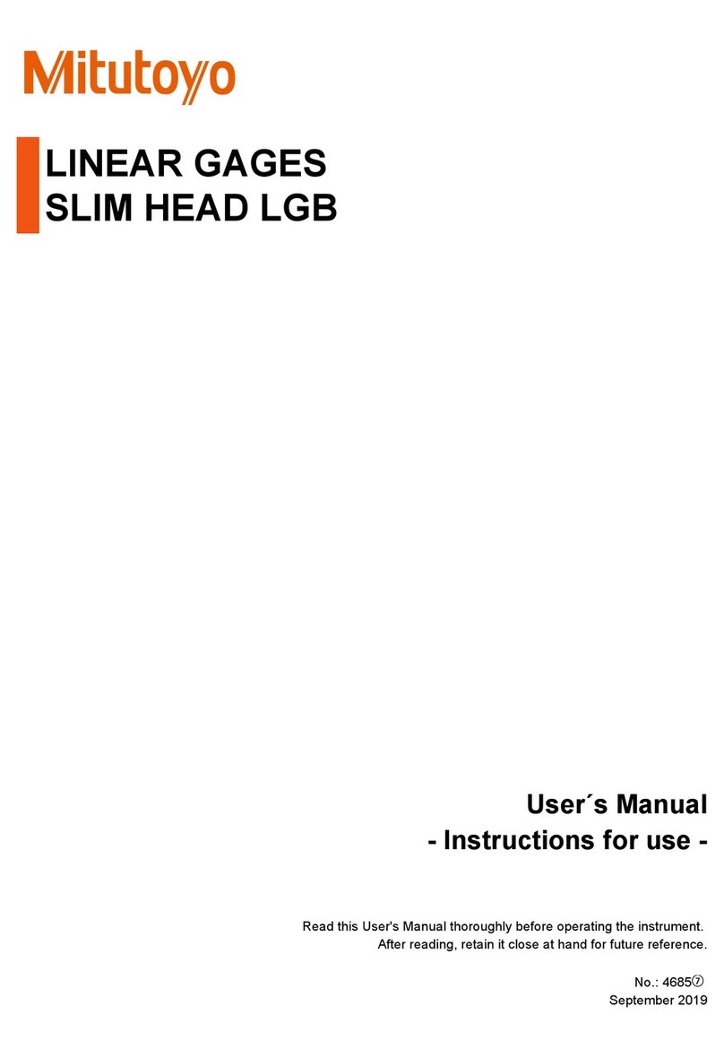 Mitutoyo LGB user manual