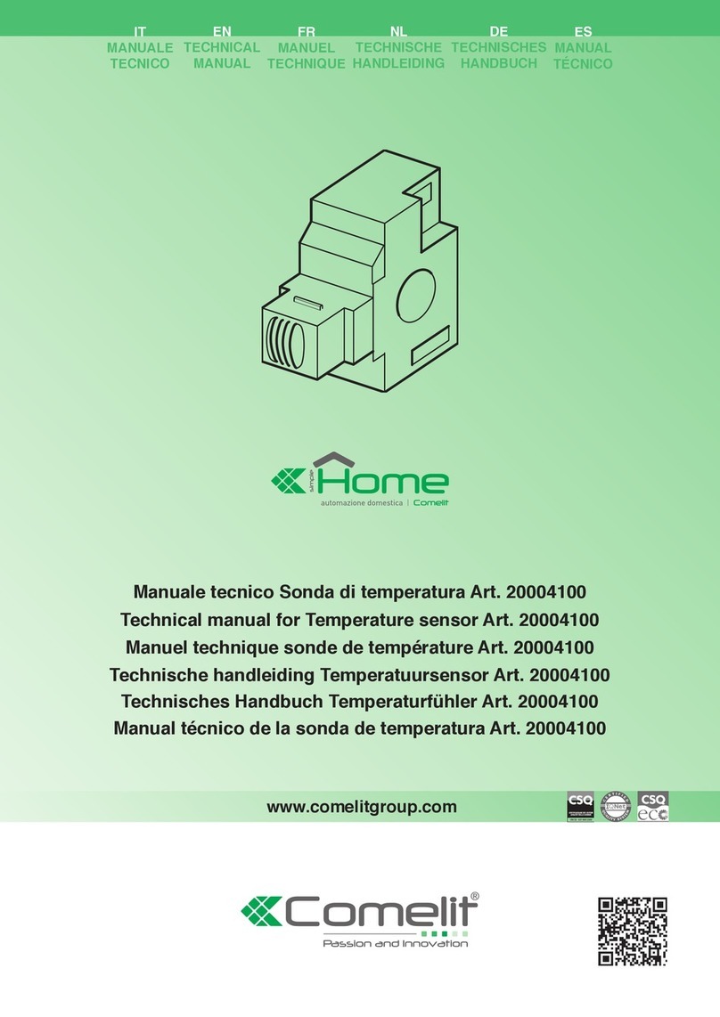 Comelit Home 20004100 Technical manual