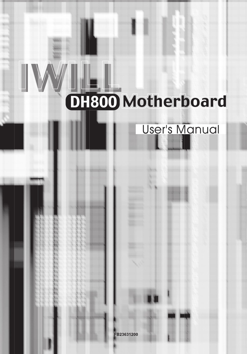 IWILL DH800 user manual