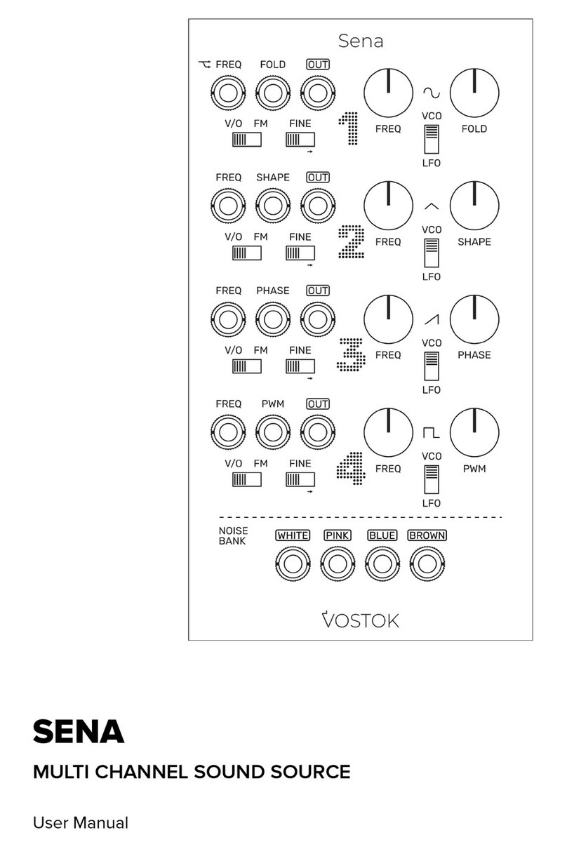 Vostok SENA user manual