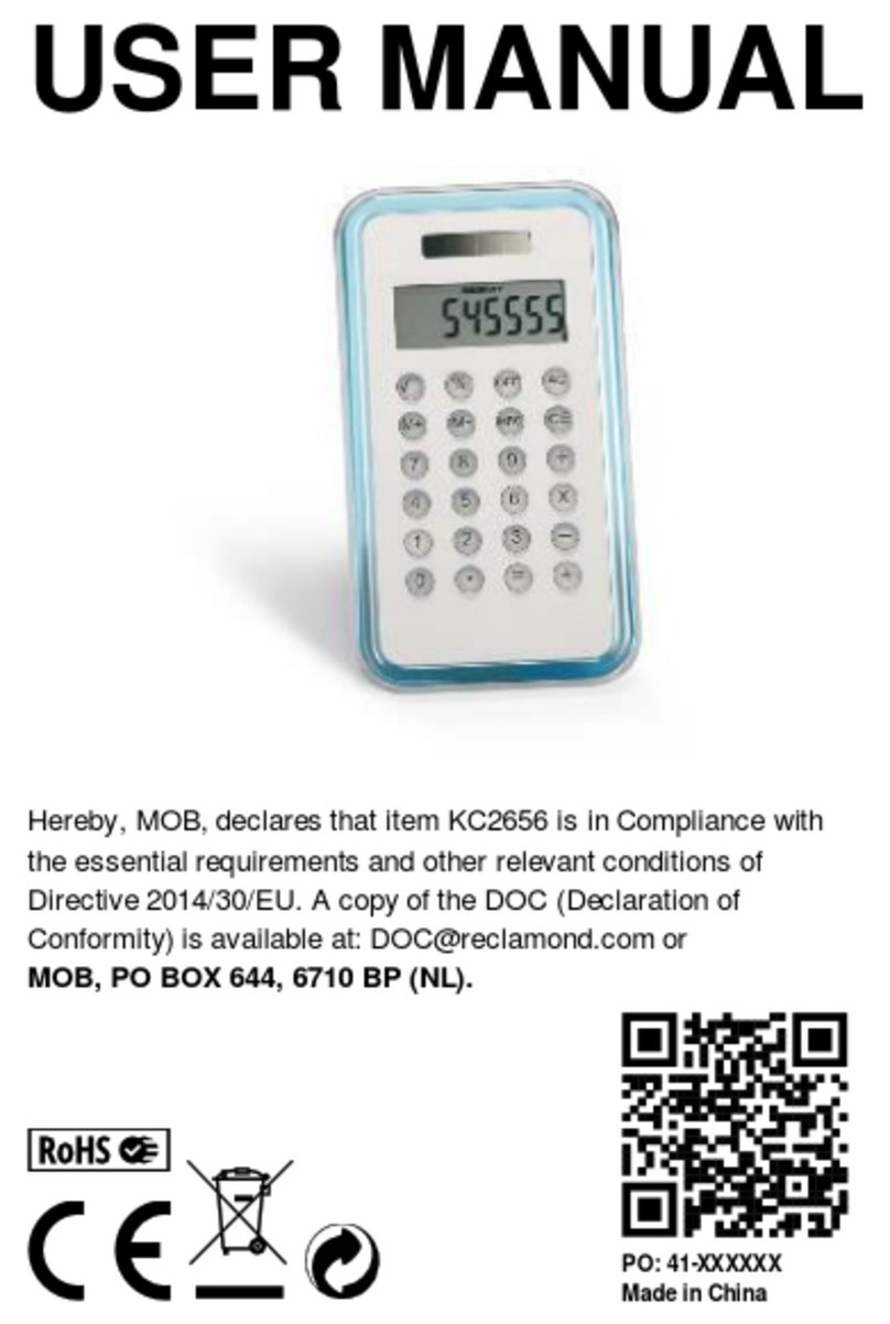 MOB KC2656 user manual