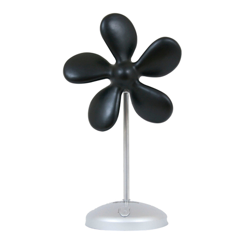 Sonnenkonig FLOWER FAN instruction manual