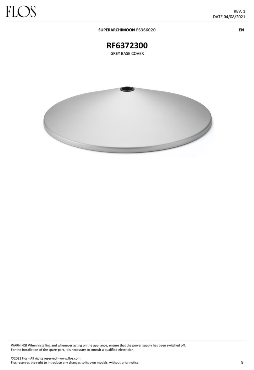 FLOS RF6372300 User manual