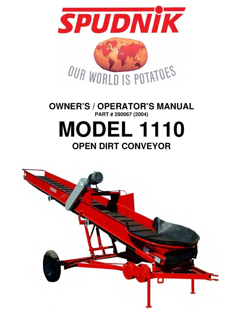 Spudnik 1110 User manual Spudnik 1110 User manual
