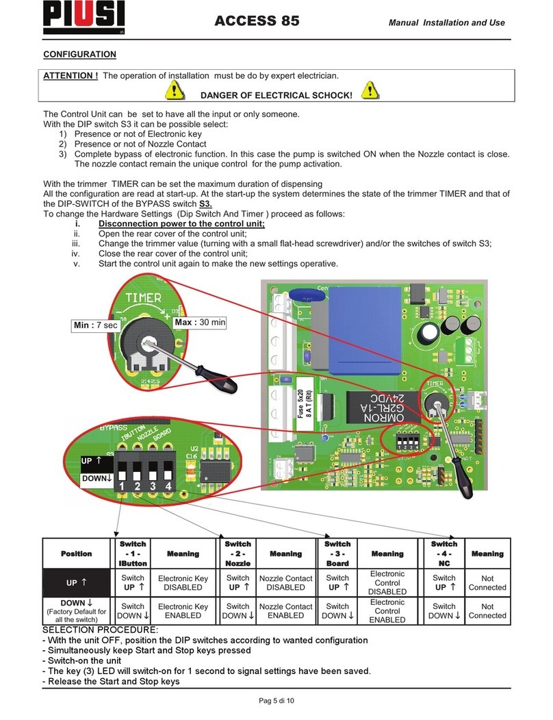 Piusi ACCESS 85 Guide