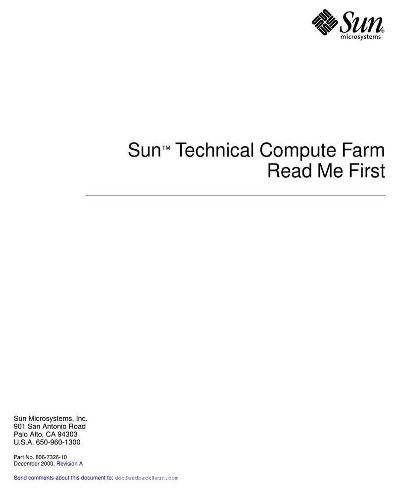 Sun Microsystems Technical Compute Farm Manual