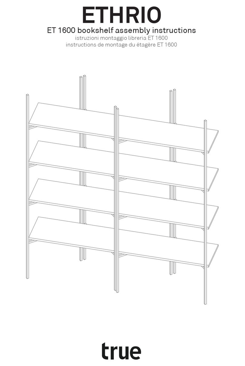 True ETHRIO ET 1600 Assembly instructions