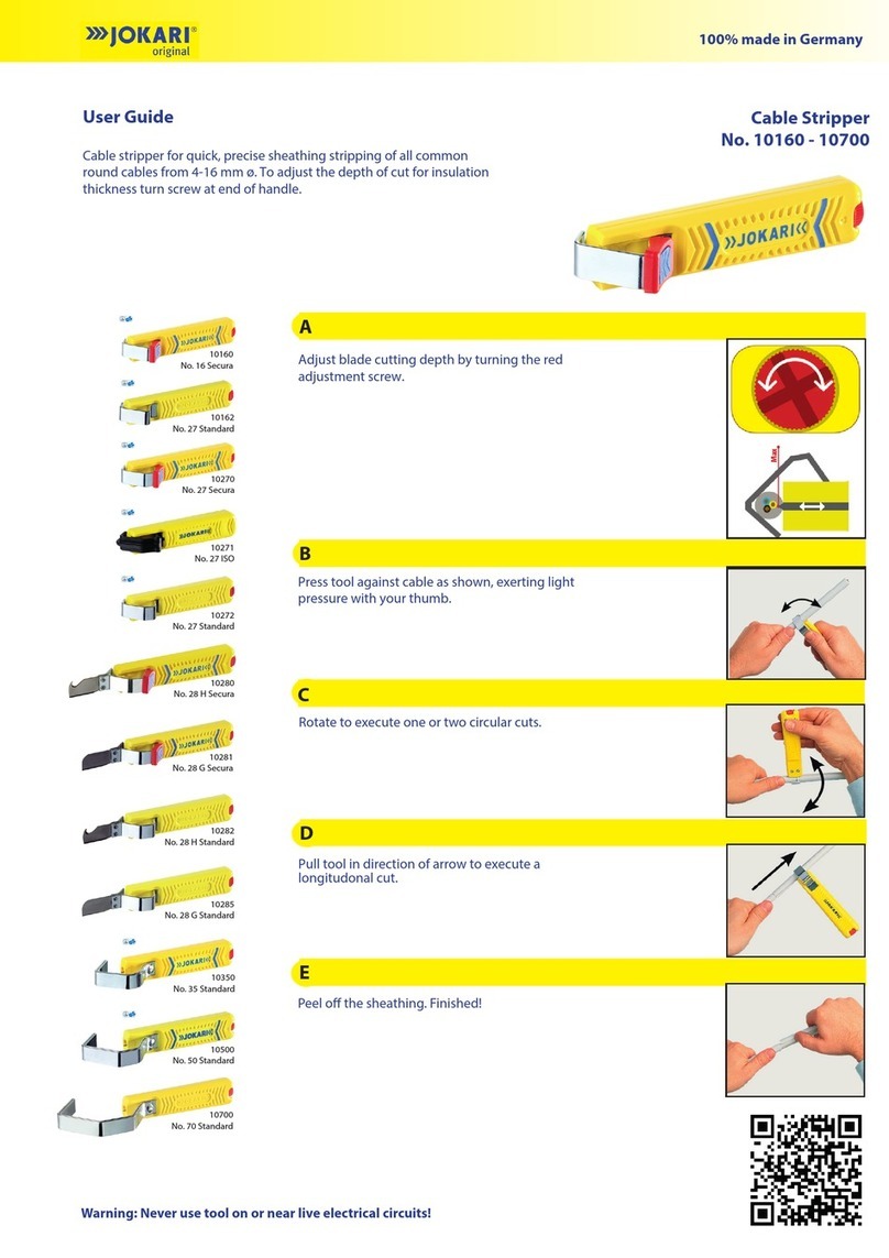 Jokari 10160 user guide