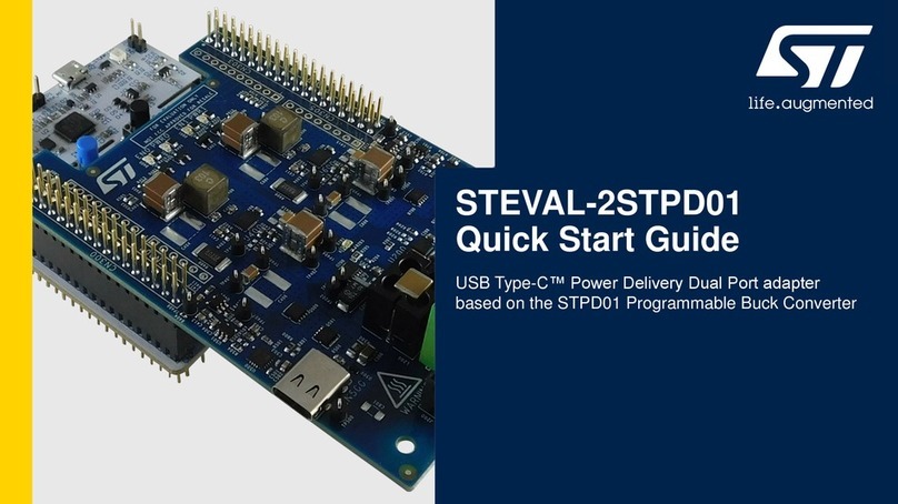 STI STEVAL-2STPD01 quick start guide