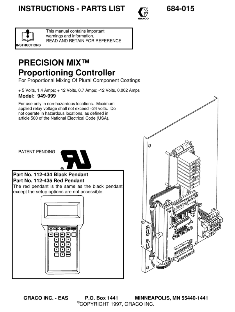 Graco PRECISION MIX 949-999 manual