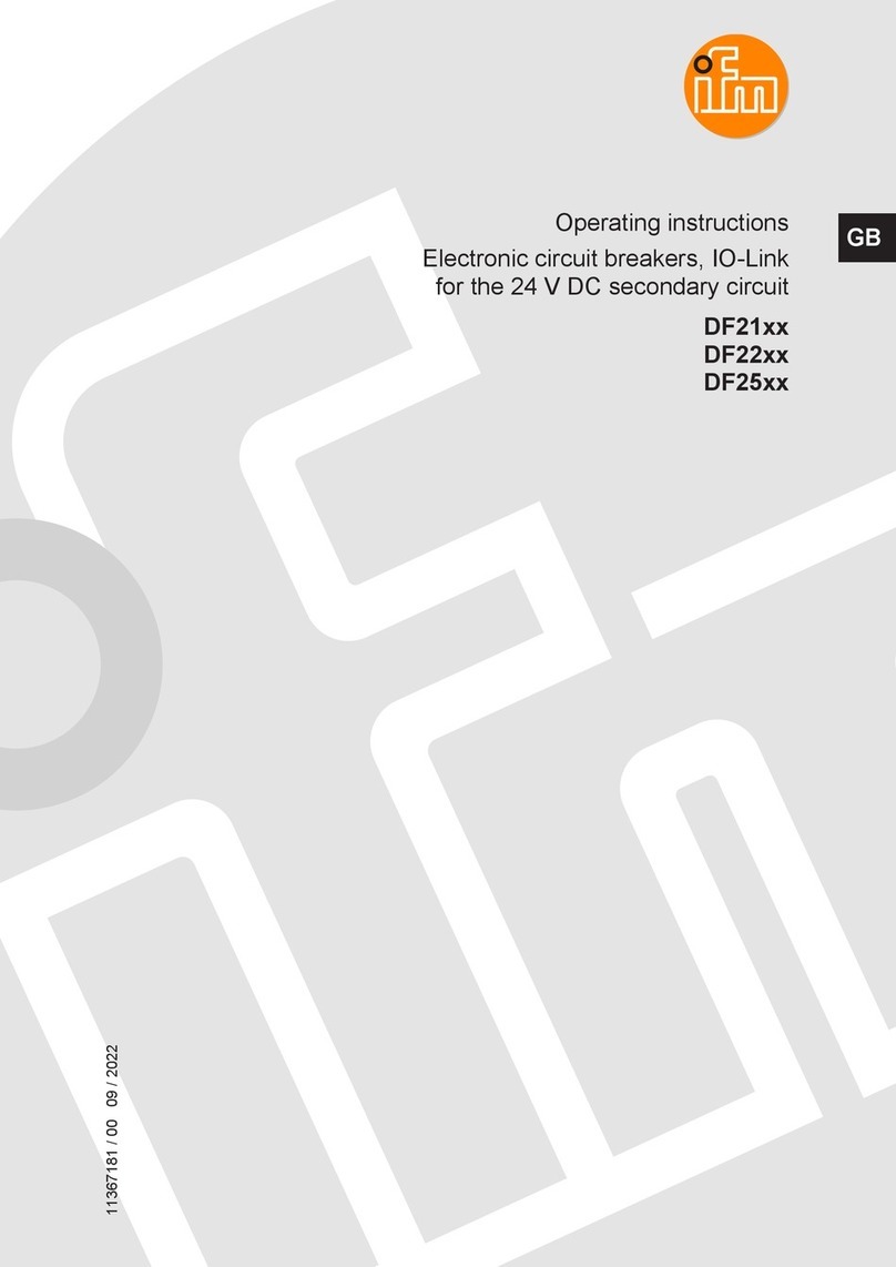 IFM DF21 Series operating instructions