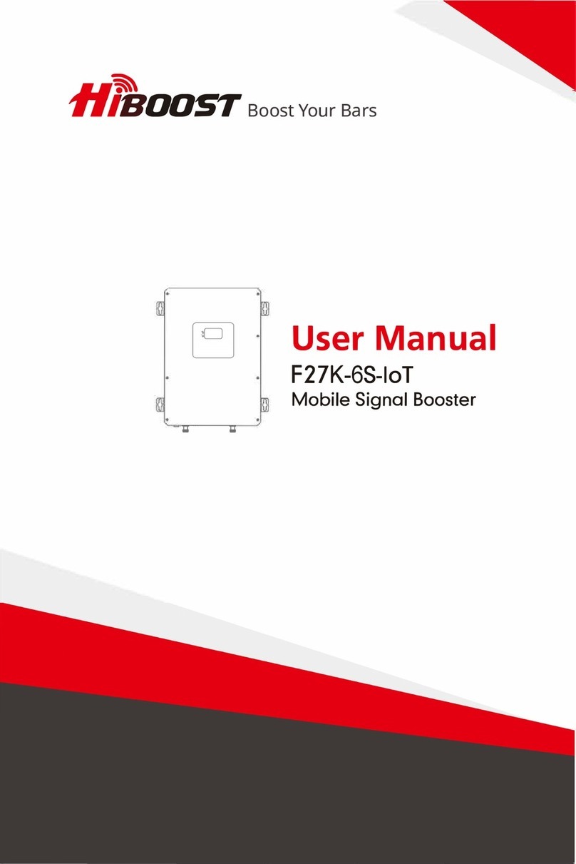 HiBoost F27K-6S-IoT User manual