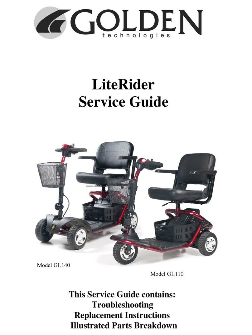 Golden LiteRider GL140 Service guide