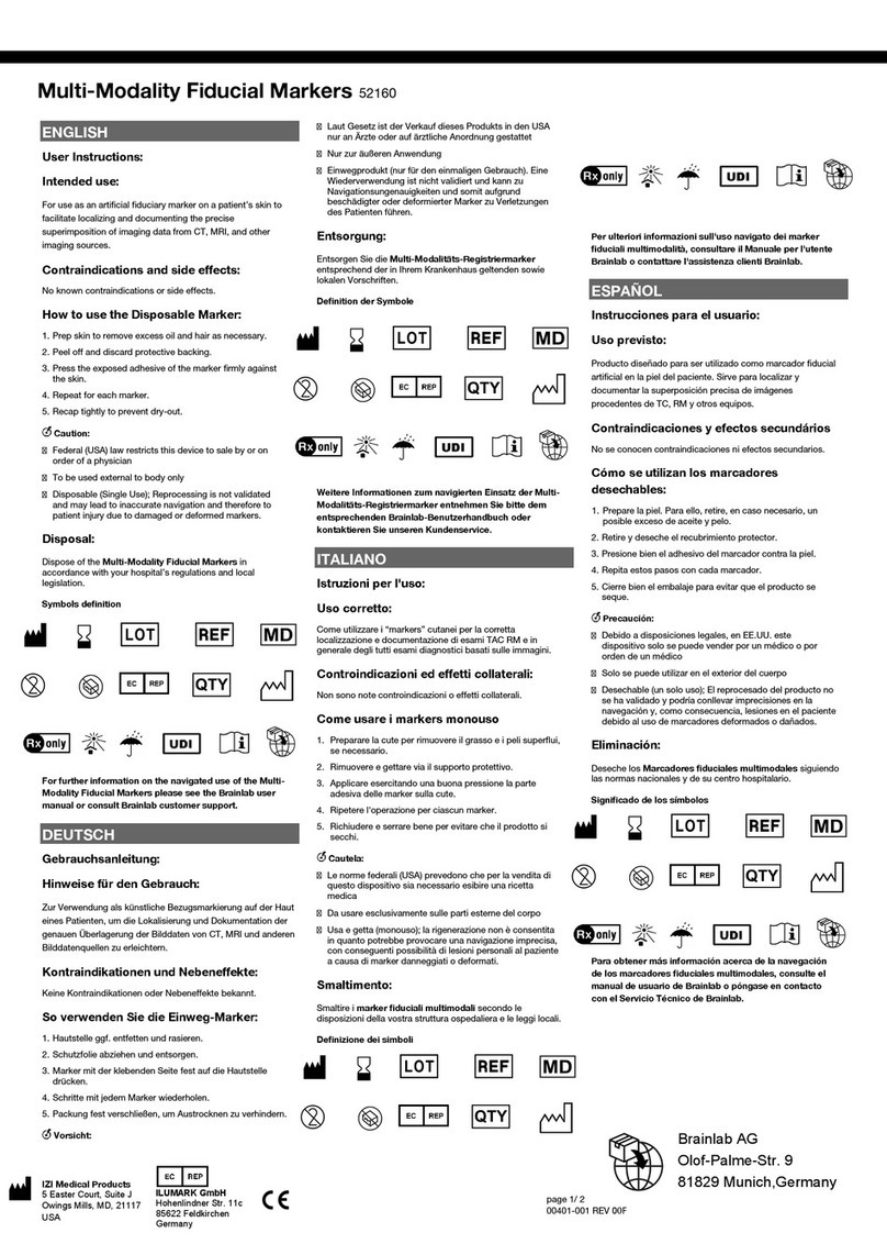 Brainlab 52160 User manual