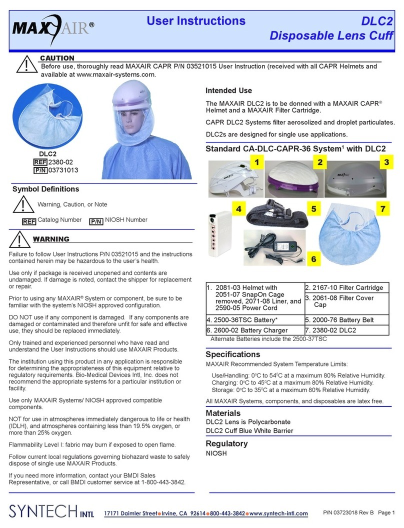 Syntech MAXAIR DLC2 User manual
